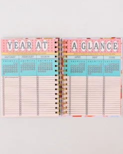 Medium 17-Month Academic Planner - Icons