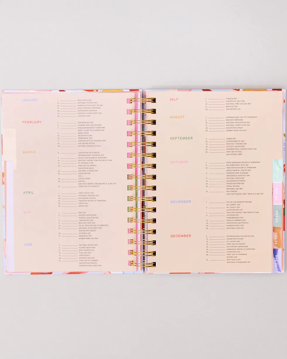 Medium 17-Month Academic Planner - Icons