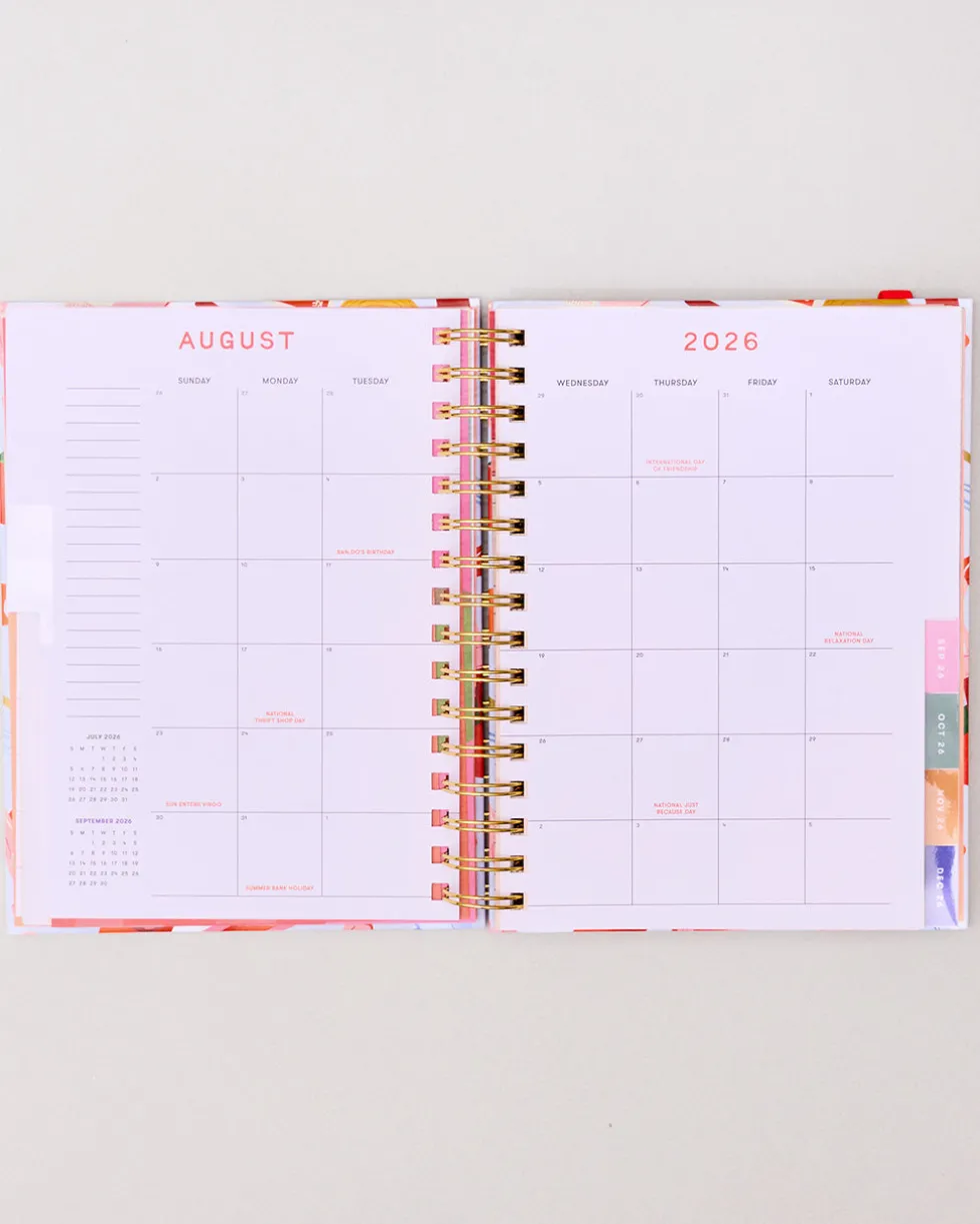 Medium 17-Month Academic Planner - Art Tools