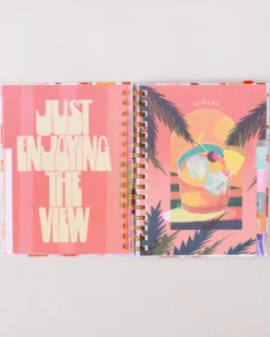 Medium 17-Month Academic Planner - Oil Paint Floral
