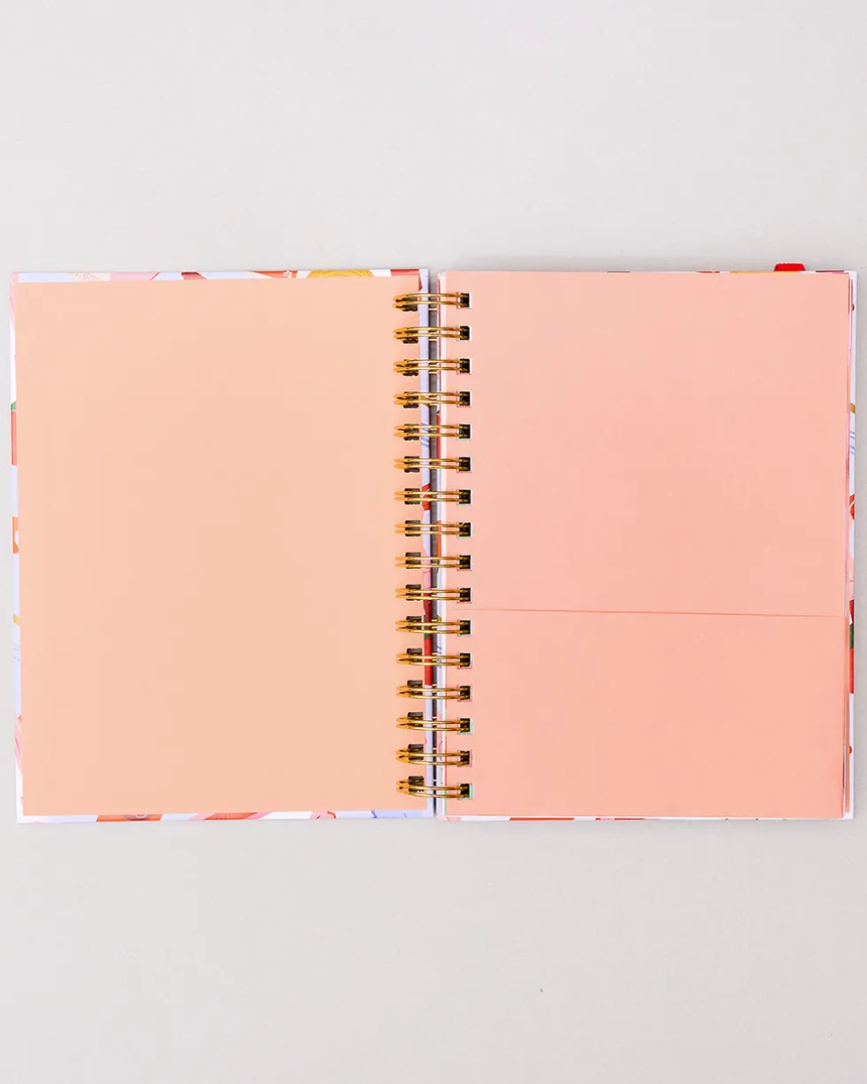 Medium 17-Month Academic Planner - Oil Paint Floral