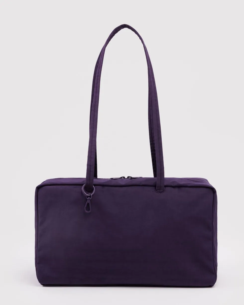 Medium Nylon Bowler Bag - Fig