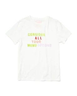 Menu Options Slub Tee