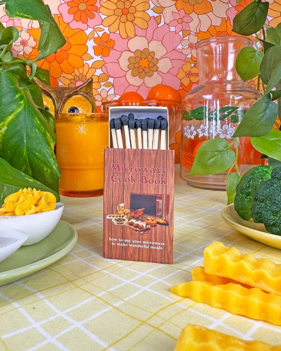 Microwave Cookbook Matches