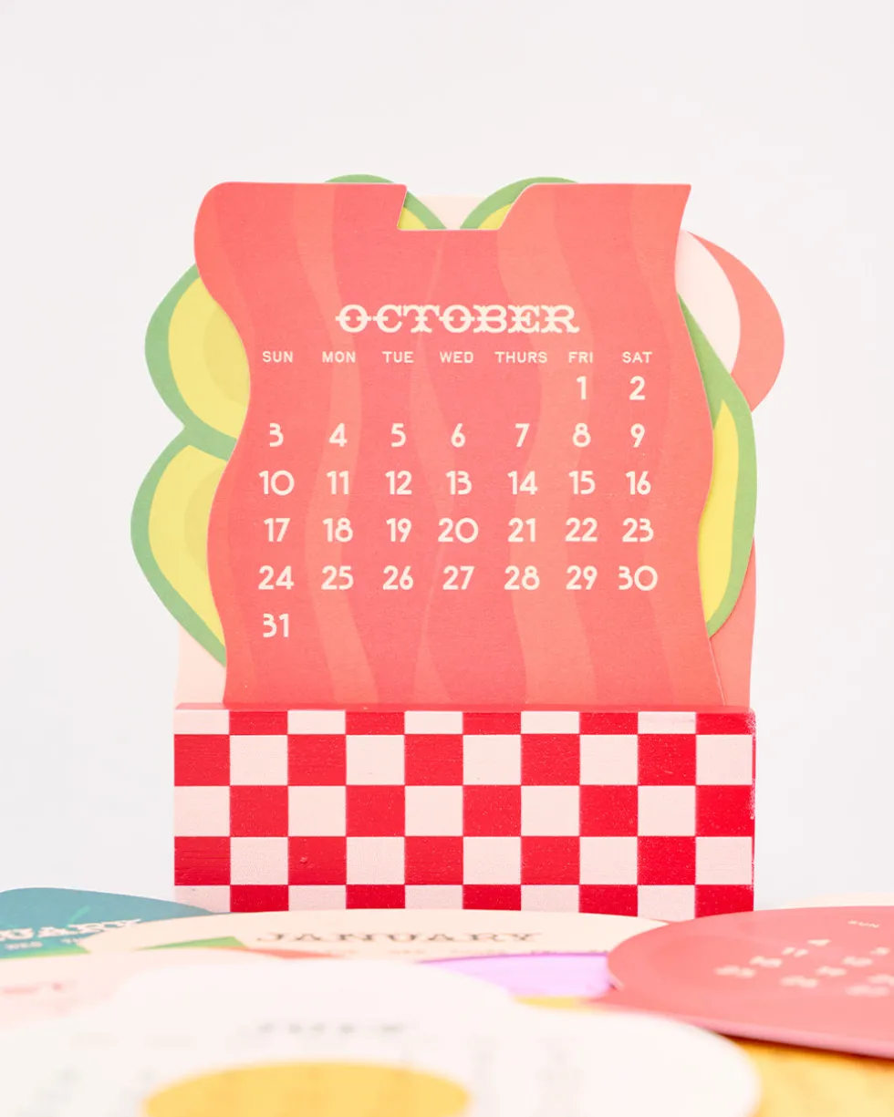 Mini Calendar - Sandwich