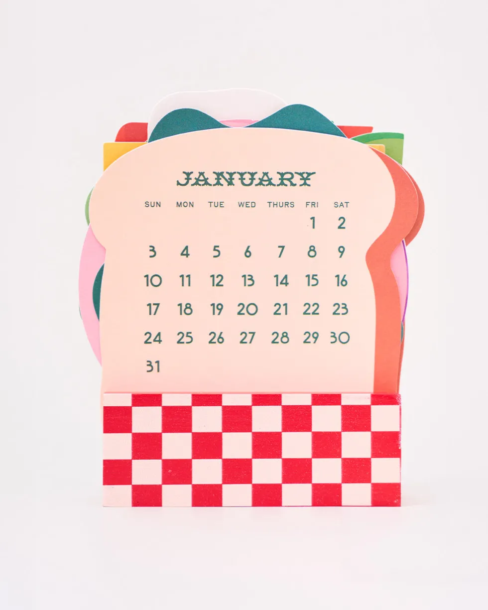 Mini Calendar - Sandwich
