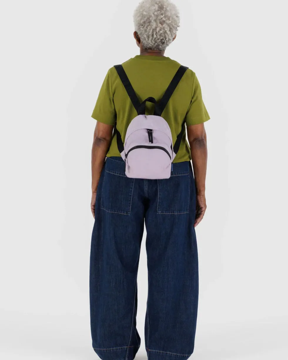 Mini Nylon Backpack - Dusty Pink