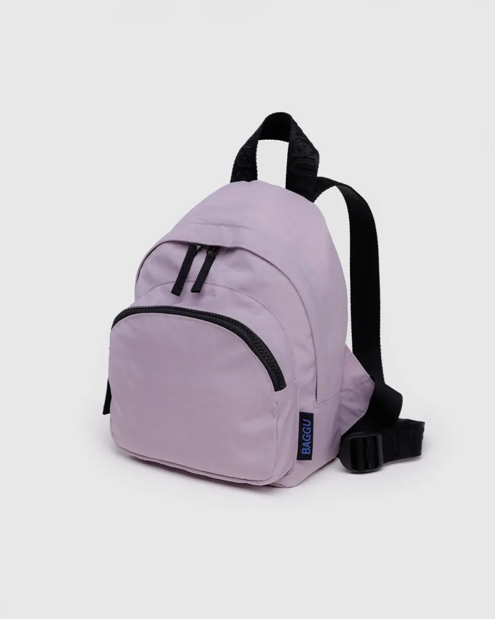 Mini Nylon Backpack - Dusty Pink