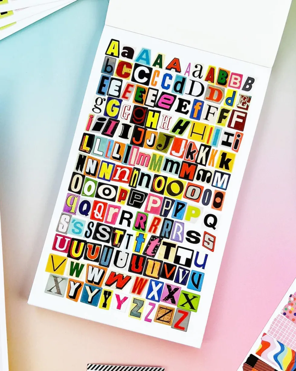 Mix & Match Junk Journal Sticker Book