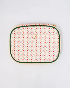 Mobile Tech Pouch - Cherry Hearts