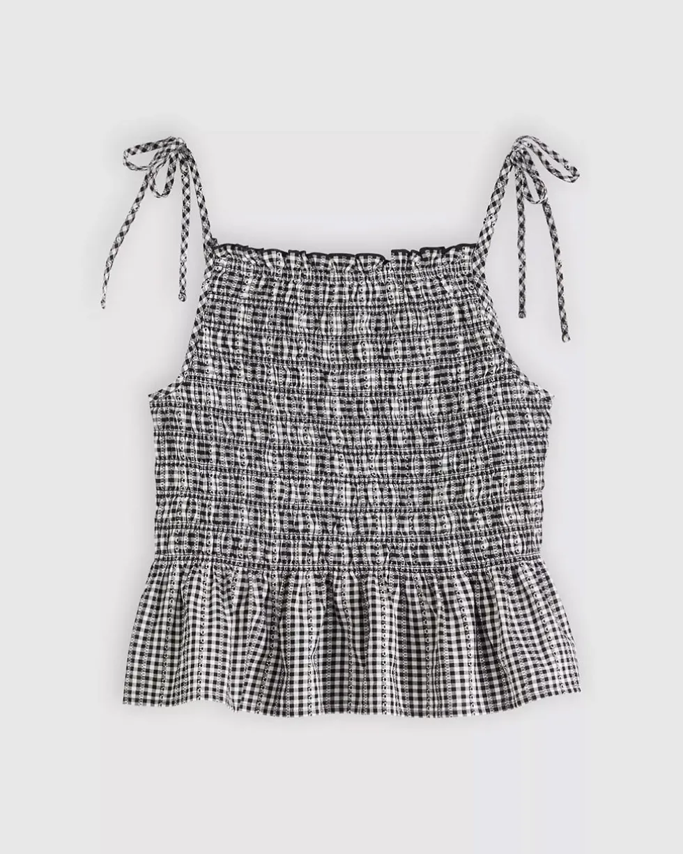 Monaco Blouse - Springtime Dobby