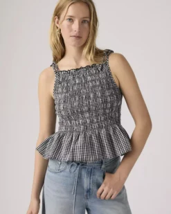 Monaco Blouse - Springtime Dobby