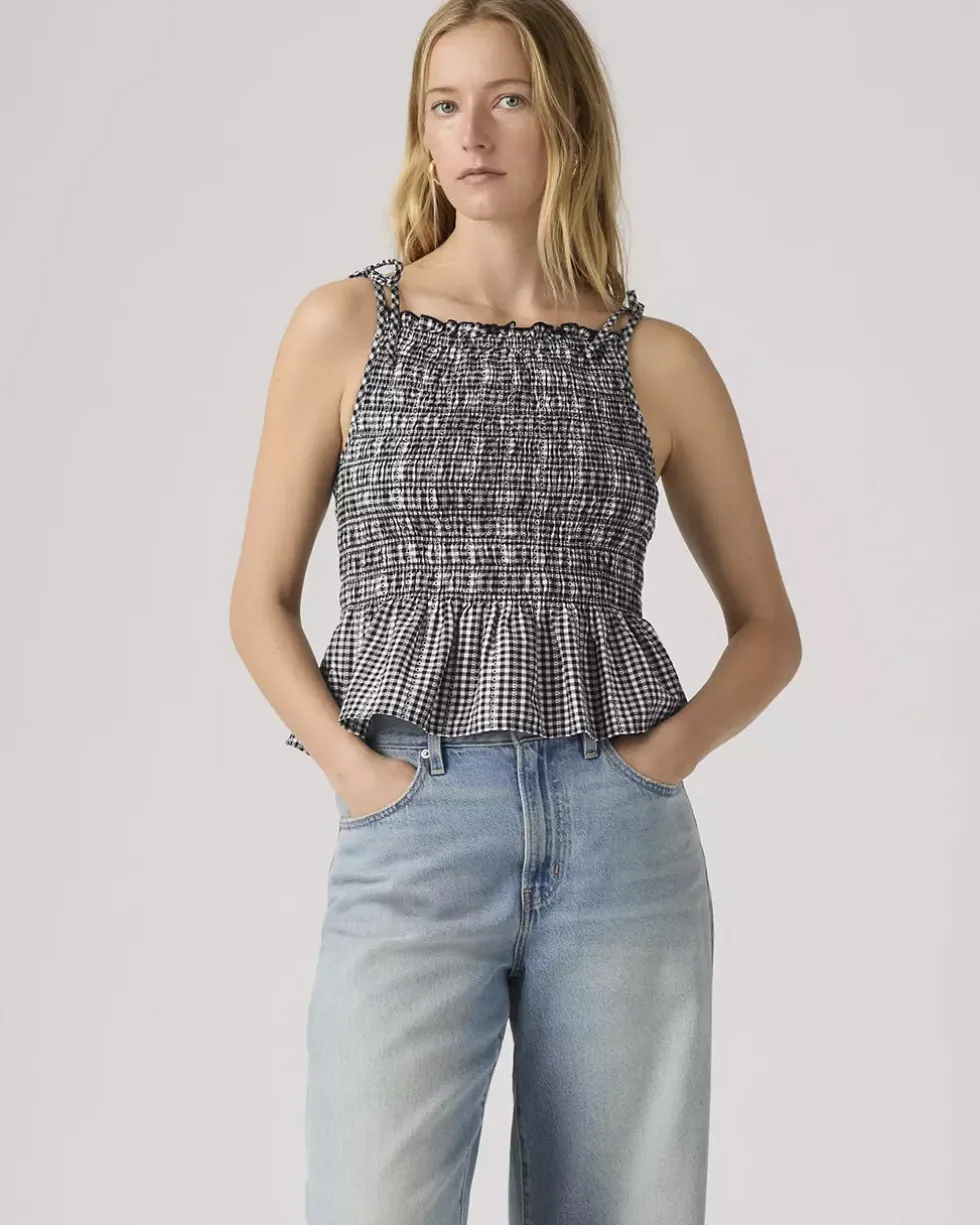 Monaco Blouse - Springtime Dobby