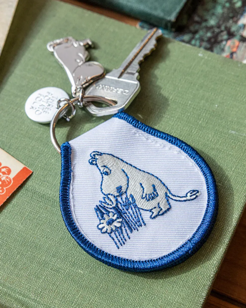 Moomin Moomintroll Garden Patch Keychain + Charm