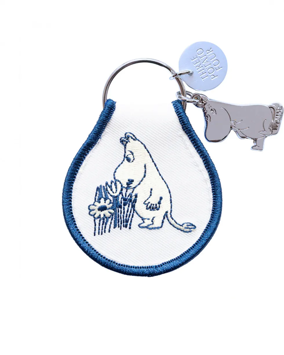 Moomin Moomintroll Garden Patch Keychain + Charm