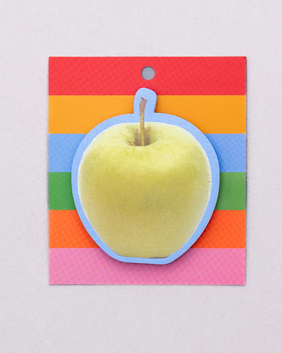 Novelty Sticky Notepad - Apple