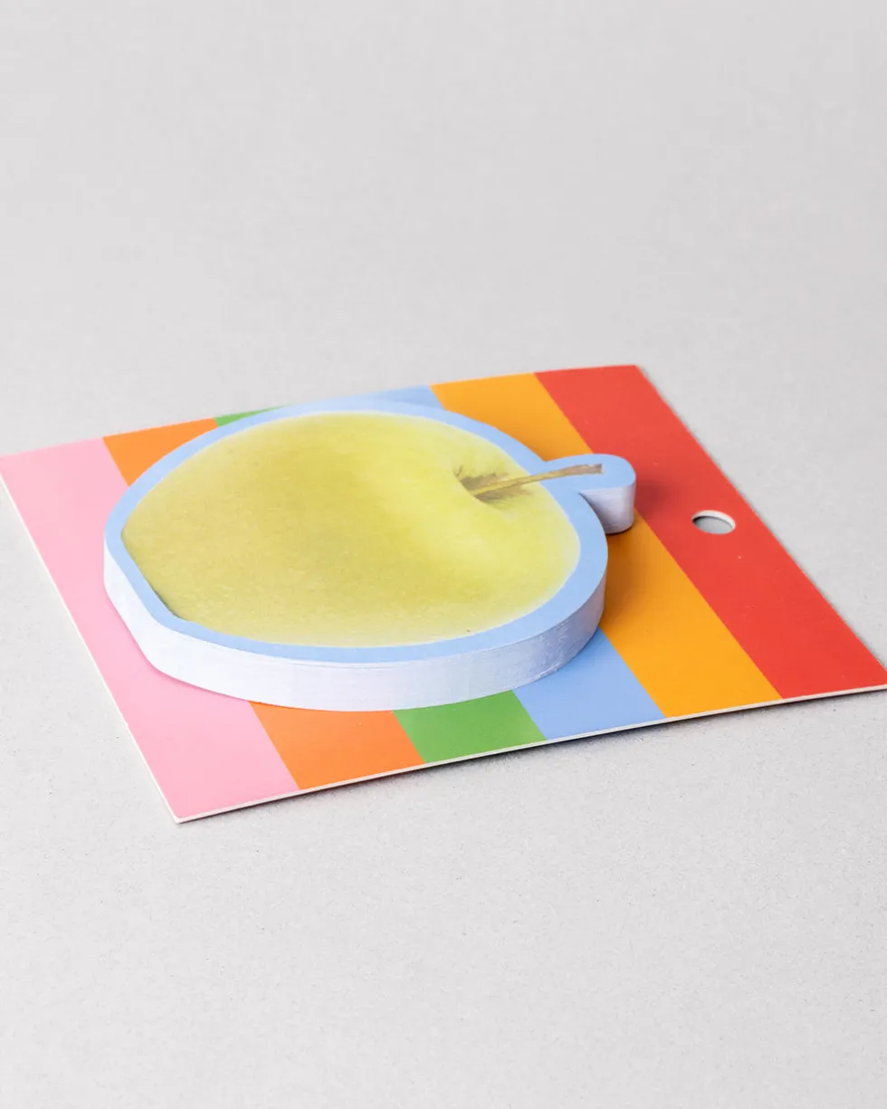 Novelty Sticky Notepad - Apple