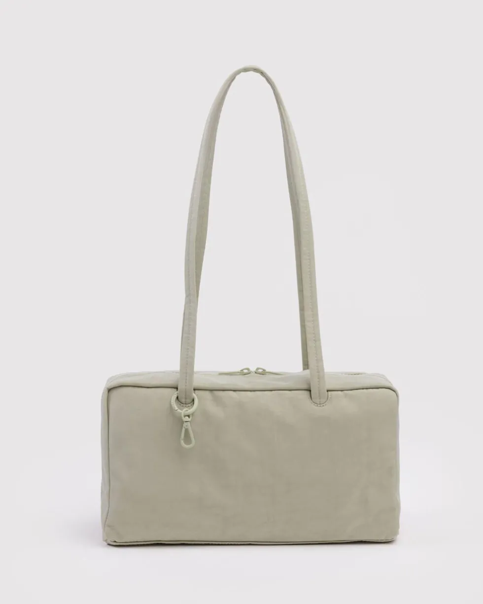 Nylon Bowler Bag - Celadon