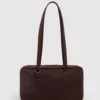 Nylon Bowler Bag - Coffee