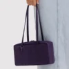 Nylon Bowler Bag - Fig