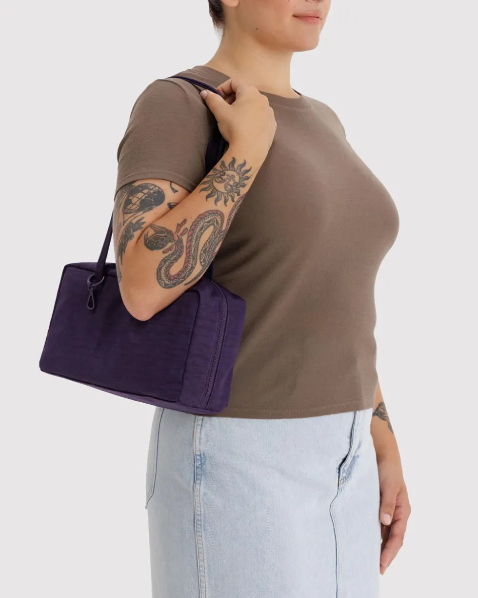 Nylon Bowler Bag - Fig