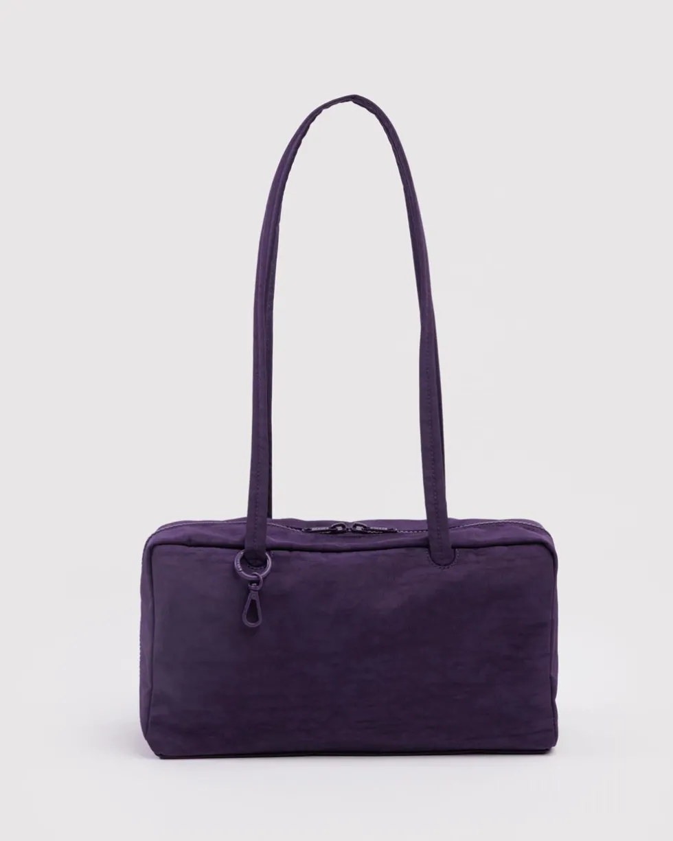Nylon Bowler Bag - Fig