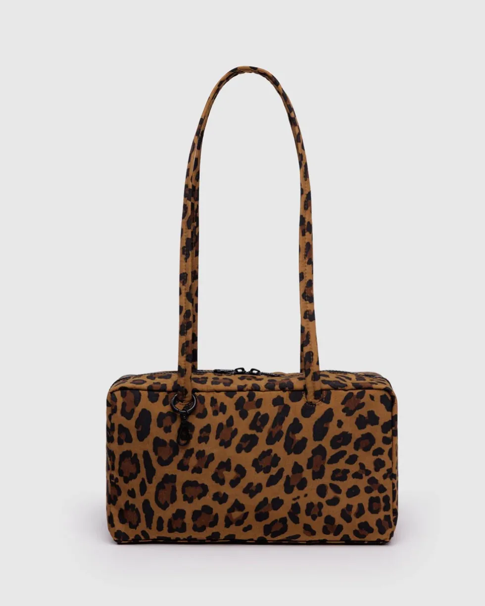 Nylon Bowler Bag - Leopard