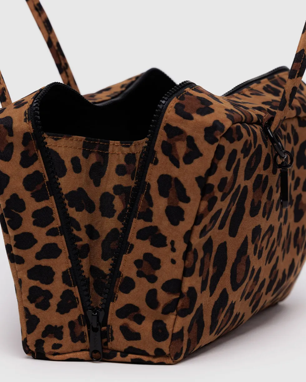 Nylon Bowler Bag - Leopard
