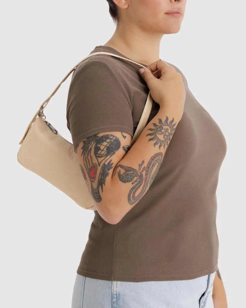 Nylon Pochette - Custard