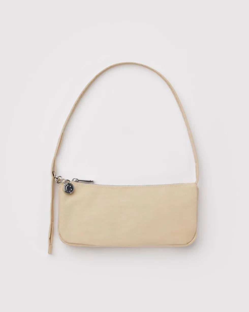 Nylon Pochette - Custard