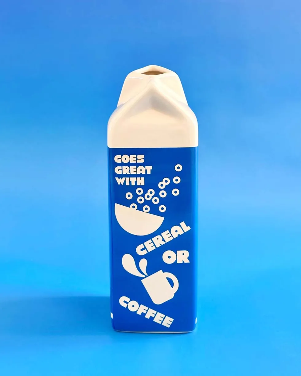 Oat Milk Vase