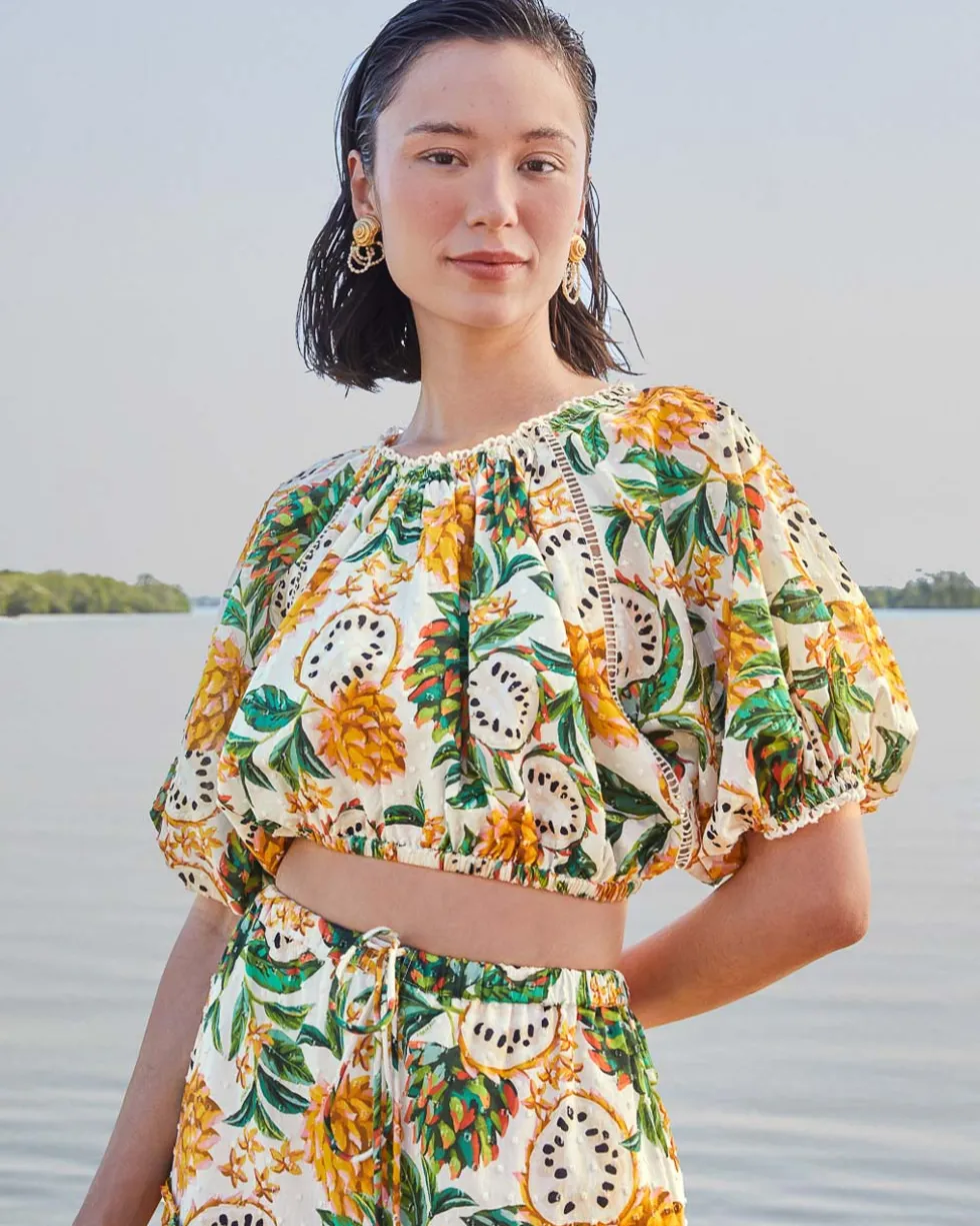 Off-White Biriba Cropped Top