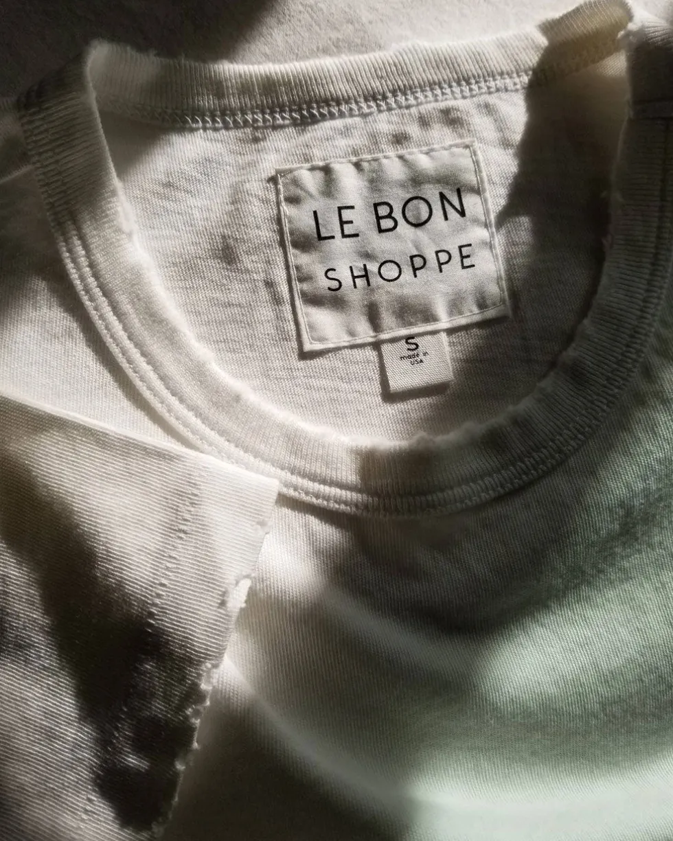 Organic Cotton Vintage Boy Tee - White