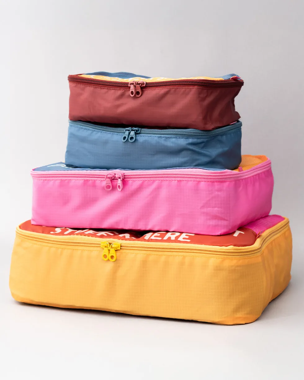 Packing Cube Set - Really Important Stuff