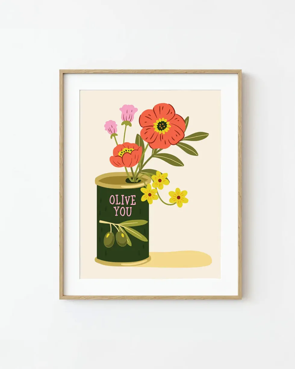 Paint By Numbers - Olive You