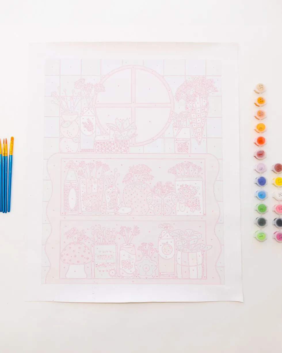 Paint By Numbers - Vases