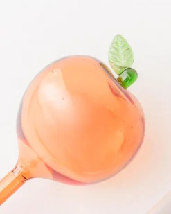 Peach Watering Globes