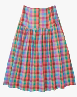 Penny Skirt - Colorburst Plaid