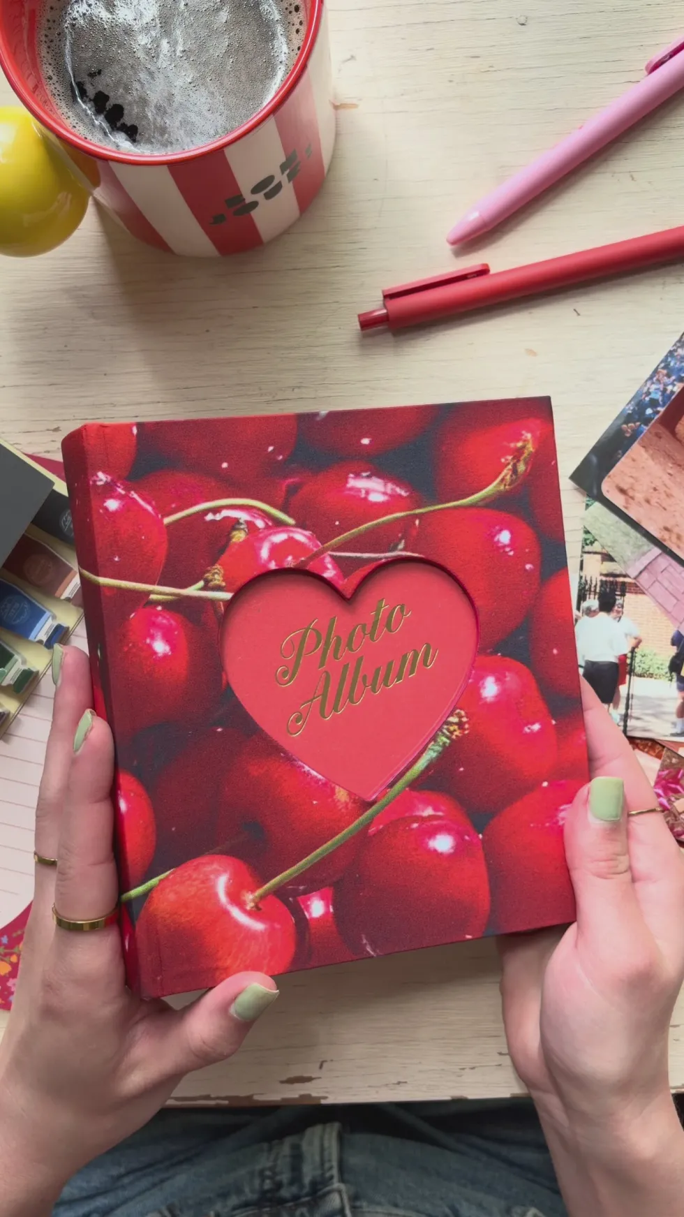 Photo Album - Cherry Heart