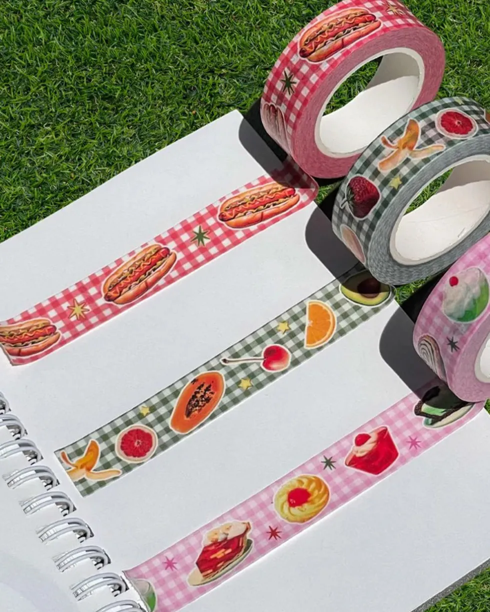 Picnic Weather Trinket Tape Trio