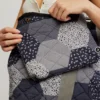 Pippa Patchwork Tote - Blue Combo