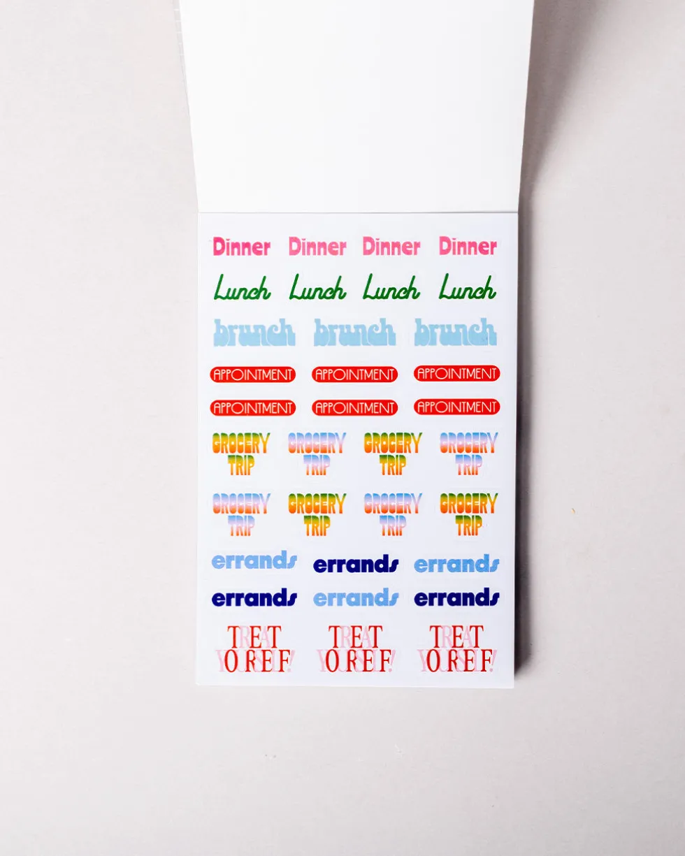 Planner Sticker Book - Issue One