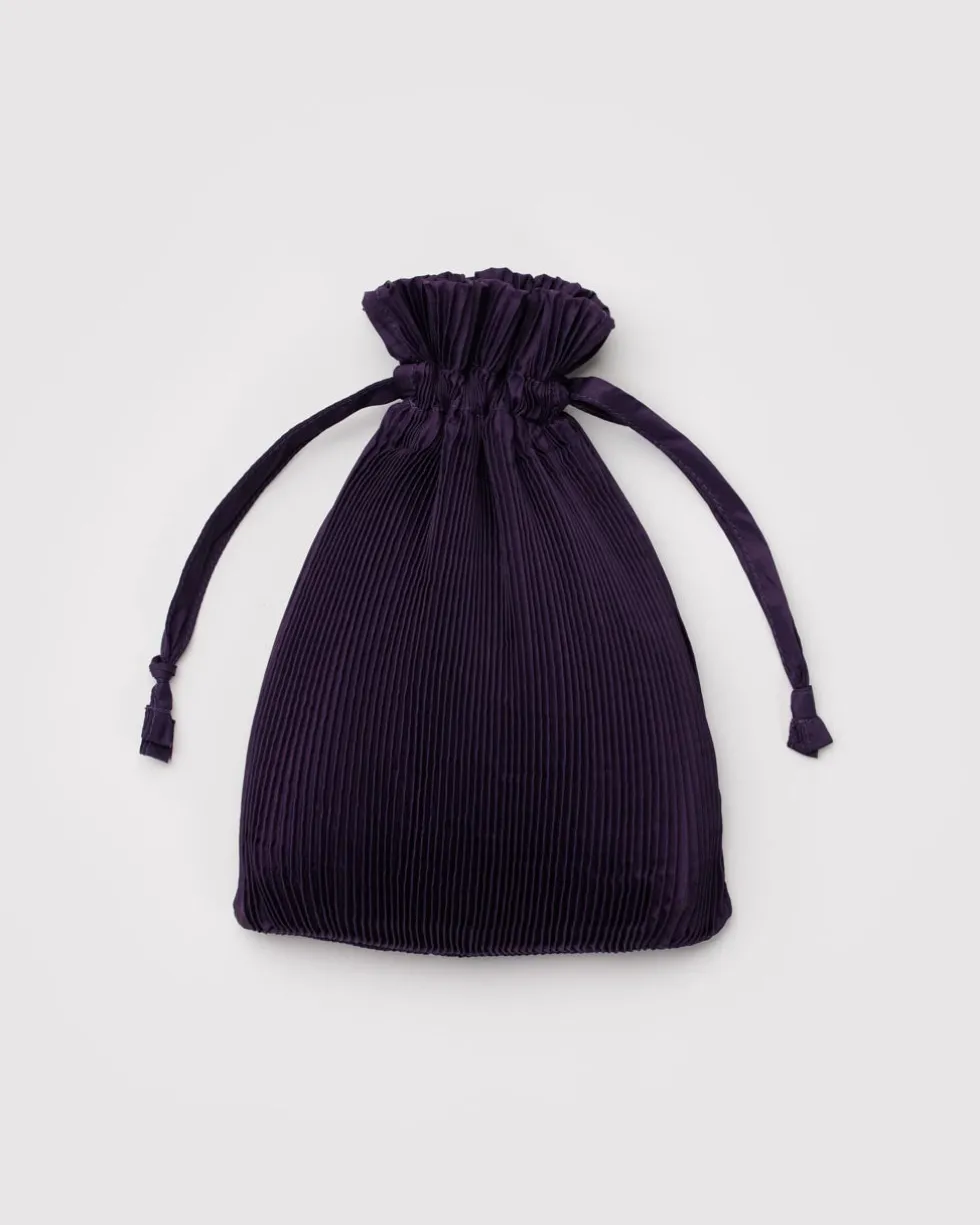 Pleated Baggu - Fig