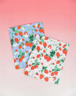 Pocket Folder Set - Strawberry Fields