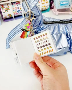 Pocket Full Of Stickers Stickerbook Keychain