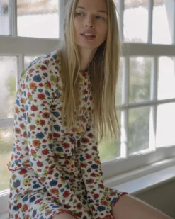Poppy Cardi - Primary Floral