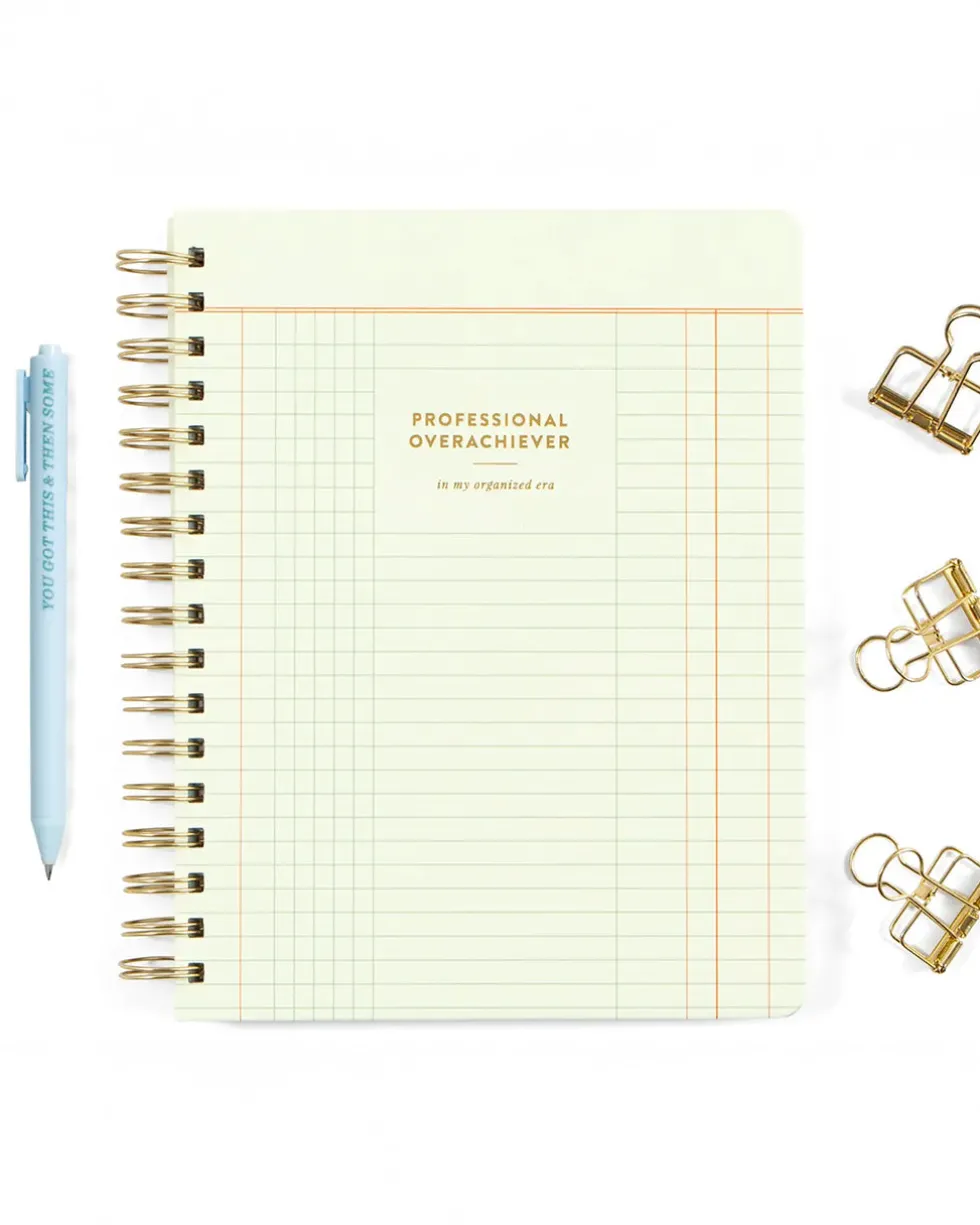 Professional Overachiever Spiral Notebook
