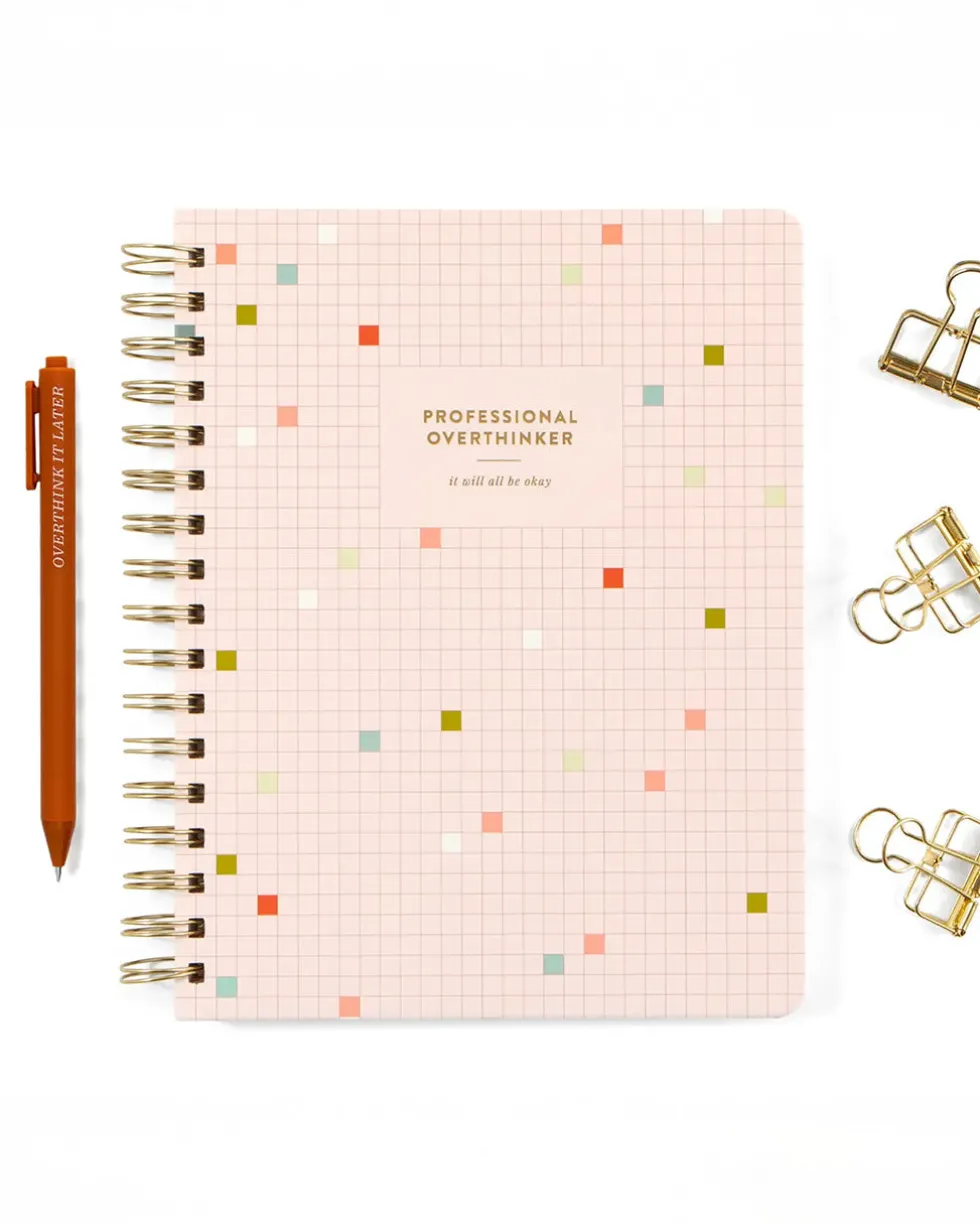 Professional Overthinker Spiral Notebook