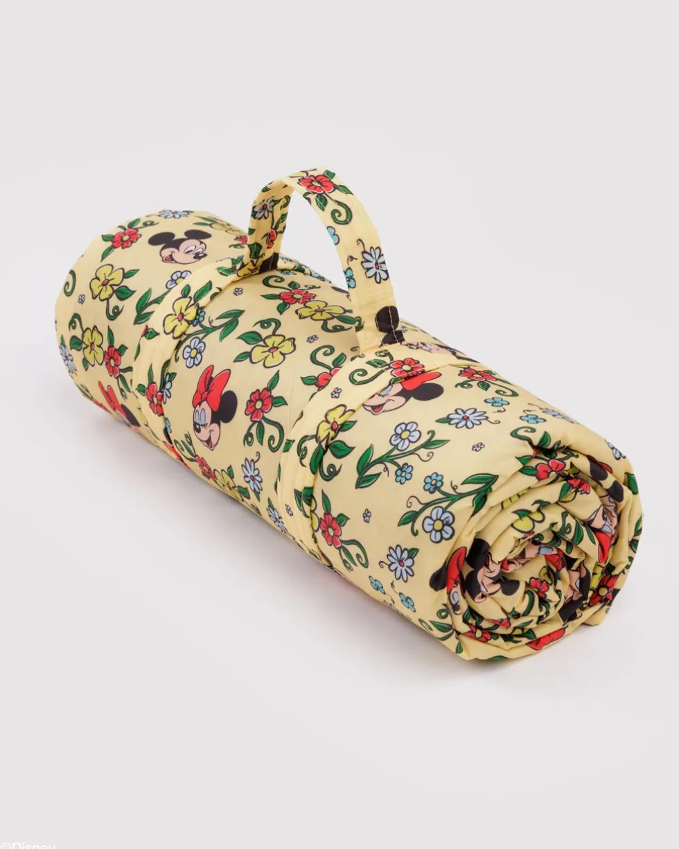 Puffy Picnic Blanket - Storybook Floral