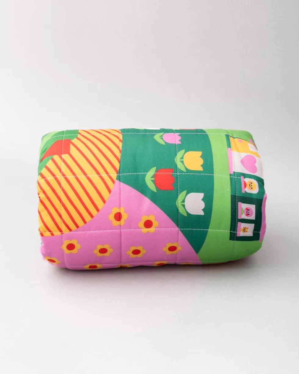 Quilted Blanket - Favorite Places and Faces